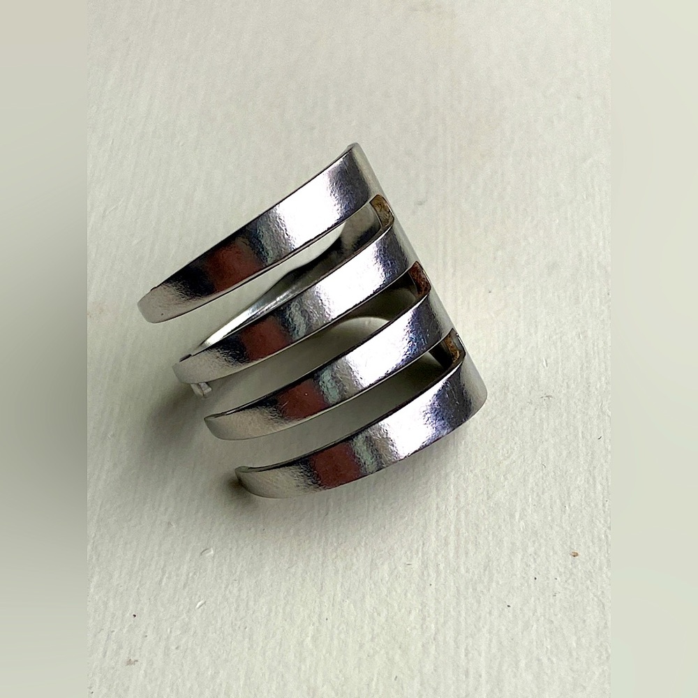 Handmade fork ring, size 7